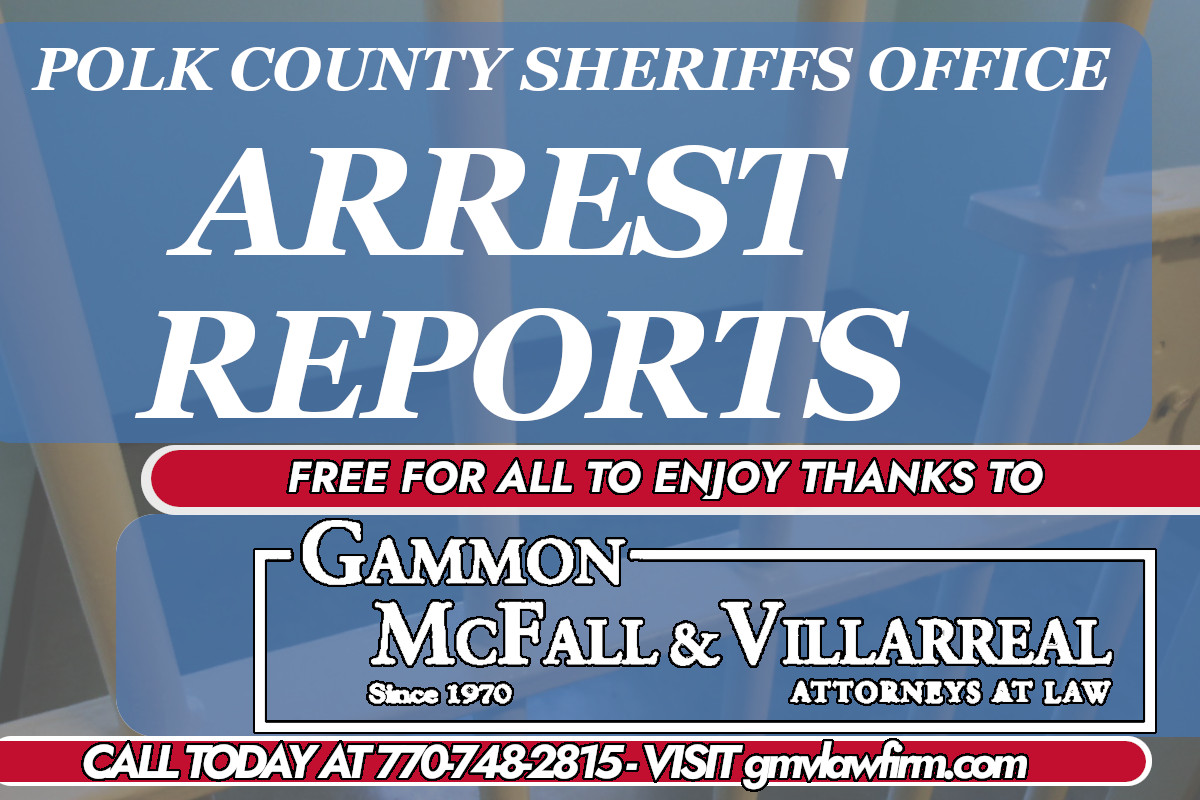 Polk Jail report – Wednesday, April 23, 2025
